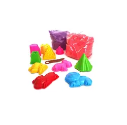 شن بازی 1 کیلویی سطلی با ابزار لوکی کد 6105