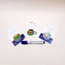 بازی کارتی الفبارون آموزش الفبای فارسی با واقعیت افزوده AR