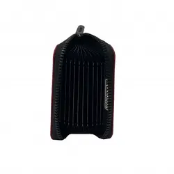جا کارتی چرمی 10 خانه مشکی پاپکو کد KLC-19