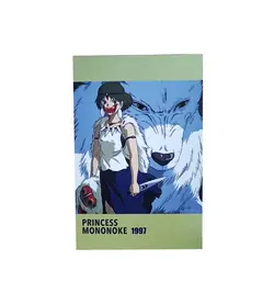 دفتر طراحی کاغذ کرافت همیشه طرح انیمه PRINCESS MONONOKE 1997 سایز A5