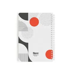 دفتر یادداشت 80 برگ سیمی الیپون کد 280