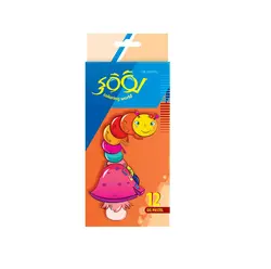 پاستل 12 رنگ جعبه مقوایی لوکی کد 8012