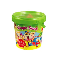 شن جادویی 750 گرمی سطلی با ابزار ارژنگ