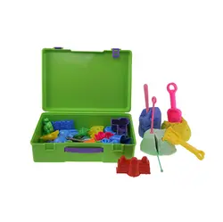 شن جادویی 1500 گرمی با ابزار ارژنگ مدل چمدانی