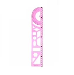 خط کش ژله ای شابلون دار 30 سانتی متری