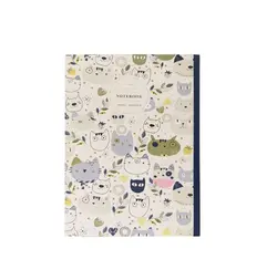 دفتر 100 برگ پاپکو  مدل پرونوت طرح FUNNY GROUP