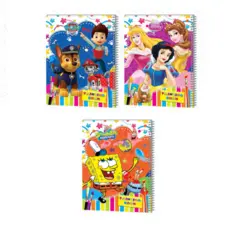 دفتر نقاشی 20 برگ رحلی عرش مدل پشت وایت بردی کد 58