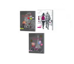 دفتر 80 برگ عرش مدل کلاسیک جلد پرسی کد 7