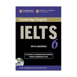 کتاب زبان IELTS Cambridge 6 همراه با CD