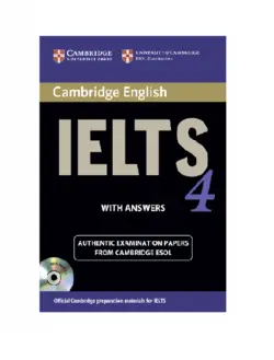 کتاب زبان IELTS Cambridge 4 همراه با CD