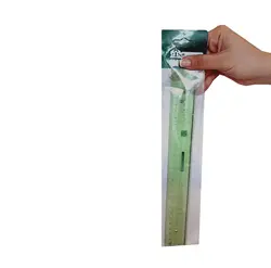 خط کش طلقی 30 سانت فابل مدل دسته دار