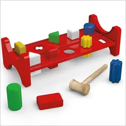 بازی فکری صفحه جاگذاری اشکال با چکش شرکت میلاد