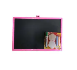 تخته دو رو سایز A3 به همراه وایت برد و گچ و تخته پاکن