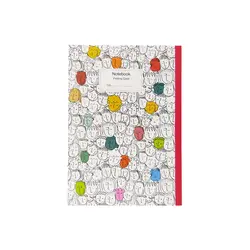 دفتر 60 برگ پاپکو مدل پرونوت طرح Feeling Color