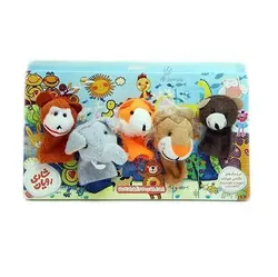 عروسک انگشتی شادی رویان مدل حیوانات جنگل