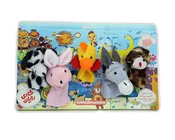 عروسک انگشتی شادی رویان مدل حیوانات جنگل