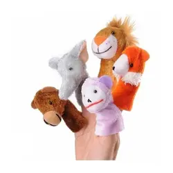 عروسک انگشتی شادی رویان مدل حیوانات جنگل