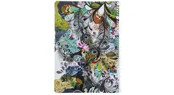 دفتر 60 برگ sam مدل سیمی خط دار کلاسیک