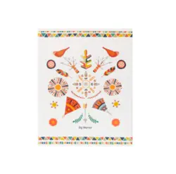 دفتر کلاسوری 100 برگ پاپکو مدل جلد سخت