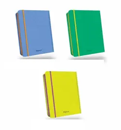 دفتریادداشت 112 برگ پارچه ای جلد سخت الیپون کد 273