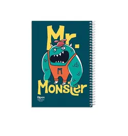 دفتر سیمی 80 برگ الیپون کد 313