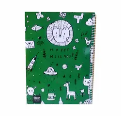 دفتر سیمی 60 برگ الیپون کد 122