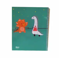 دفتر سیمی 60 برگ الیپون کد 122