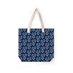 ساک هدیه پارچه ای گوشه مدل شامادورا دکمه دار کد 22712 سایز متوسط