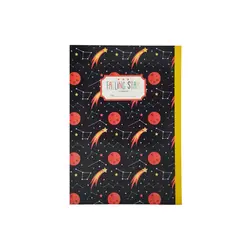 دفتر 100 برگ یک خط پرونوت پاپکو طرح Falling Star