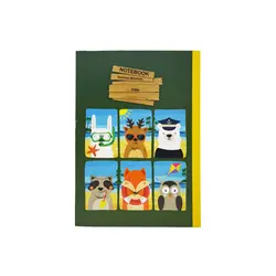 دفتر 60 برگ یک خط پرونوت پاپکو طرح summer Windows