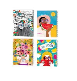 دفتر سیمی 80 برگ اسپشیال جلد پرسی عرش کد 46