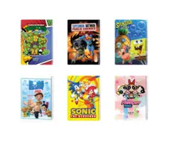 دفتر سیمی 80 برگ فانتزی sam