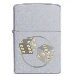 فندک اورجینال بنزینی زیپو مدل Zippo 29412 205 DICE