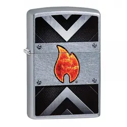 فندک اورجینال بنزینی زیپو مدل Zippo 207 CI405455 INDUSTRIAL FLAME