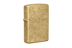 فندک اورجینال بنزینی زیپو مدل Zippo 49477 Requllar Tombled Brass