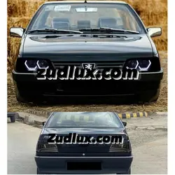 ست چراغ جلو و عقب اسپرت پژو 405 مدل i8 گلس / Audi دودی