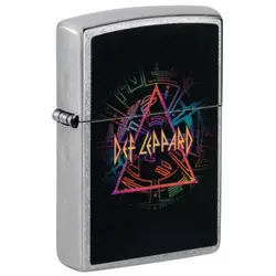فندک زیپو اصل  Zippo DEF LEPPARD DESIGN کد 48175
