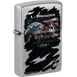 فندک زیپو اصل  Zippo BUCK WEAR EAGLE DOTTED کد 48633