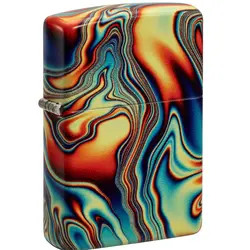 فندک زیپو اصل Zippo COLORFUL SWIRL PATTERN کد 48612