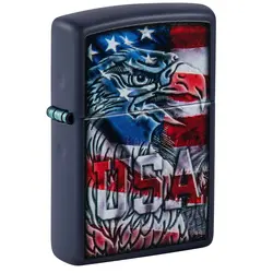 فندک زیپو اصل  Zippo AMERICANA DESIGN کد 48189