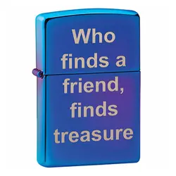 فندک زیپو اصل Zippo FRIEND TREASURE DESIG کد 29899