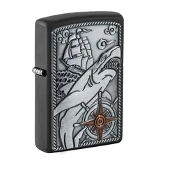 فندک زیپو اصل Zippo 218 SHIP EMBLEM کد 48120