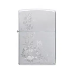 فندک زیپو اصل Zippo REG FLOWER BUTTERFL کد AE184546