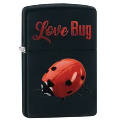 فندک اورجینال بنزینی زیپو مدل Zippo CI412308 218 Love Bug