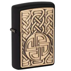 فندک اورجینال بنزینی زیپو مدل Zippo Norse Emblem Design