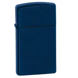 فندک اورجینال بنزینی زیپو مدل Zippo 1631 SLIM Navy MATTE | Zudlux.com