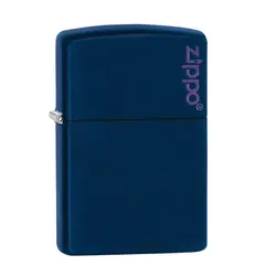 فندک اورجینال بنزینی زیپو مدل Zippo 239ZL NAVY MATTE