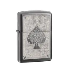 فندک اورجینال بنزینی زیپو مدل Zippo ACE FILIGREE | Zudlux.com