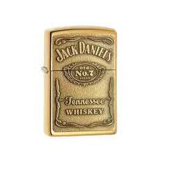 فندک اورجینال بنزینی زیپو مدل Zippo 254B JACK DANIEL EMBLEM | Zudlux.com