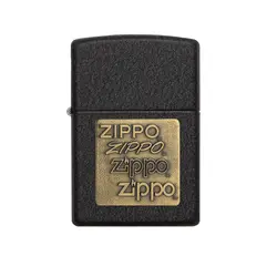 فندک اورجینال بنزینی زیپو مدل Zippo CRACKLE W/BR EMBLEM | Zudlux.com